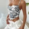 Women’s Summer Slim Cami Crop Top