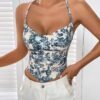 Women’s Summer Slim Cami Crop Top